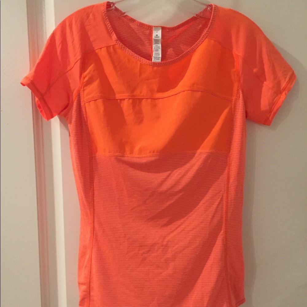 Lululemon Run Fast Track Short Sleeve